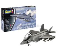 Revell 03799 Lockheed Martin F-35A Fighter Aircraft 1:72 Scale Unbuilt/Unpainted Plastic Model Kit