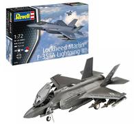 Revell 03799 Lockheed Martin F-35A Fighter Aircraft 1:72 Scale Unbuilt/Unpainted Plastic Model Kit