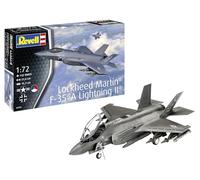 Revell 03799 Lockheed Martin F-35A Fighter Aircraft 1:72 Scale Unbuilt/Unpainted Plastic Model Kit