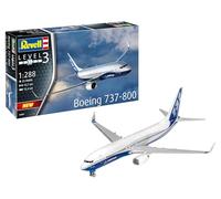 Revell 03809 Boeing 737-800 1:288 Scale Unbuilt/Unpainted Plastic Model Kit , White