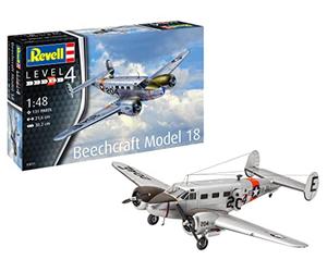 Revell 03811 Beechcraft Model 18 1:48 Scale - Scale - Unbuilt/Unpainted Plastic Model Kit