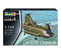 Revell 03825 CH-47D Chinook 1:144 Scale Unbuilt/Unpainted Plastic Model Kit