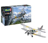 Revell 03827 D.H. 82A Tiger Moth 1:32 Scale Unbuilt/Unpainted Plastic Model Kit