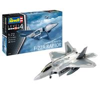 Revell 03858 Lockheed Martin F-22A Raptor 1:72 Scale Unbuilt/Unpainted Plastic M