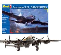 Revell 1:72 04295 Lancaster B.III "Dambusters" Model Kit Unbuilt/Unpainted.