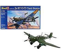 Revell 04692 Junkers Ju 87 G/D Tank Buster 1:72 Scale Unbuilt/Unpainted Plastic Model Kit