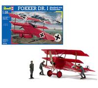 Revell 04744 Fokker Dr.1 "Manfred von Richthofen" 1:28 Scale Unbuilt/Unpainted Plastic Model Kit