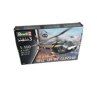 Revell 04983 Bell® UH-1H® Gunship 1:100 Scale Unbuilt/Unpainted Plastic Model Kit