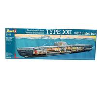 Revell U-boat XXI Type 1:144 Scale (with interior) Rv05078