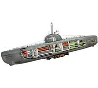 Revell Plastic Model Kit German U-Boat Type XXI 1:144 Scale with Interior Unbuilt/Unpainted