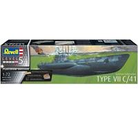 Revell 05163 1:72nd scale German Submarine Type VII C/41 Platinum Edition