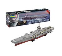 Revell 05173 USS Enterprise CVN-65 Platinum Edition 1:400 Scale Model kit, Unpainted