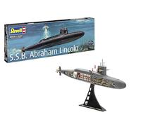 Revell 05185 S.S.B. Abraham Lincoln with Interior 1:253 Scale - Unbuilt/Unpainted Plastic Model Kit