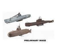 Revell 05186 70 Years Bundeswehr:Wilhelm Bauer,Type 206A,Class2 1:144 Scale - Unbuilt/Unpainted Plastic Model Kit