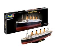 Revell 05497 R.M.S. Titanic (Click System) 1:600 Scale Unbuilt, Pre-Coloured, Click-Together (Non-Glue), Plastic Model Kit