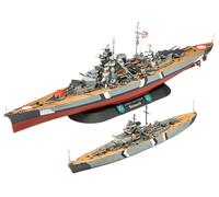 Revell 05637 - 1/700-1/1200 Gift Set The Legendary Bismarck - New