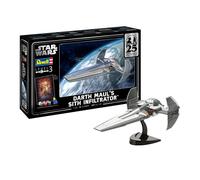 Revell 05638 Gift Set Darth Maul's Sith Infiltrator: EP1 25th 1:120 Scale Unbuil