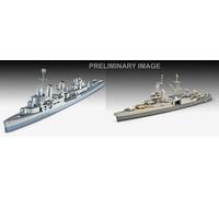 Revell Pacific Warriors USS Fletcher & Indianapolis Model Kit