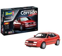 Revell 05666 Gift Set - Volkswagen Corrado 35 Years - Contacta Glue, Paintbrush & Aqua Paints - 1:24