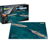 Revell 05668 First Diorama - Bismarck Battle 1:1200 Model Kit