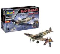 Revell 05688 1:32 Iron Maiden Supermarine Spitfire Mk.II "Aces High" Gift Set