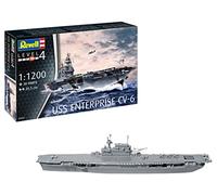 Revell USS Enterprise CV 6 Aircraft Carrier Plastic Model Kit 05824 Scale 1:1200