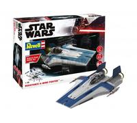 Revell 06773 1/44 Resistance A-Wing Fighter, Blue