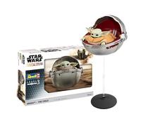 Revell 06783 Star Wars: The Mandalorian Grogu™ - The Child 1:3 Scale Unbuilt/Unpainted Plastic Model Kit with Variable-Height Display Stand