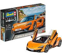 Revell - Plastic Model Kit - McLaren 570S 1:24 Scale - Unbuilt, Unpainted - 07051