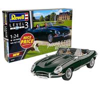Revell 07687 Jaguar E-Type Roadster 1:24 Scale Unbuilt/Unpainted Plastic Model Kit