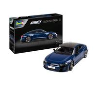 Revell 07698 Audi RS e-tron GT (Click System) 1:24 Scale Unbuilt, Pre-coloured, Click-Together (Non-Glue, Plastic Model Kit