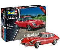 Revell 07717 Jaguar E-Type 1:8 Scale Unbuilt/Unpainted Plastic Model Kit