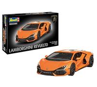 Revell 07723 Lamborghini Revuelto 1:24 Scale Unbuilt/Unpainted Plastic Model Kit - The Successor of The Aventador is Equipped with a Hybrid Drive - for The First time in The History of Lamborghini