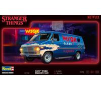 Revell 07732 1:25th scale Stranger Things GMC WSQK Squawk Van