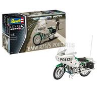 BMW R75/5 Police Motorbike 1:8 Plastic Model Kit Revell