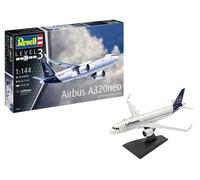Revell 1/144 Airbus A320neo Lufthansa Passenger Aircraft Plastic Model Kit 03942