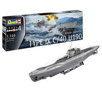 Revell 1/144 scale German Submarine Type IX C/40 Plastic Model Kit RV05167 NEW