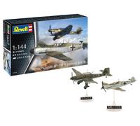 Revell 1-144 Scale Messerschmitt Bf109E & Junkers Ju87B Stuka Model Kits