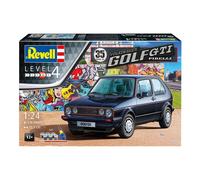 Revell 1:24 35 Years VW Golf Mk.I GTI Pirelli Golf Model Kit Gift Set - 05694