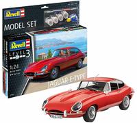New Revell 1:24 Jaguar E-Type Coupe Plastic Model Set Kit - 67668