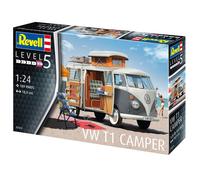 Revell 1/24 Volkswagen T1 Camper Van Model Kit 07674