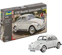 Revell 1/24 VW Beetle 1968 Classic Plastic Vehicle Model Car Building Kit 07083