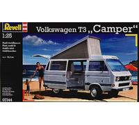 Volkswagen T3 Camper 1:25 Plastic Model Kit 07344 Revell