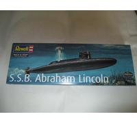 Revell 05185 S.S.B. Abraham Lincoln with Interior 1:253 Scale - Unbuilt/Unpainted Plastic Model Kit
