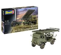 Revell 1/35 BM-13-16 on W.O.T. 8 chassis plastic model assembly kit 03338