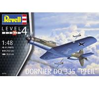 Revell Plastic Model Kit Do 335 Pfeil 03795 - 1:48 Scale WWII Unbuilt/Unpainted 81 pcs