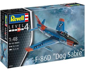 Revell 1/48 North-American F-86D Sabre Dog # 03832