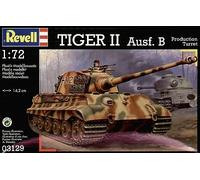 Revell 1/72 King Tiger II Ausf B Production Turret # 03129 - Plastic Model Kit