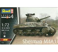 Revell 1/72 M4A1(76)W Sherman (RV3290)