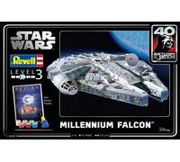 Revell 1/72 "Millennium Falcon" 40th Return Of Jedi Gift Set # 05659